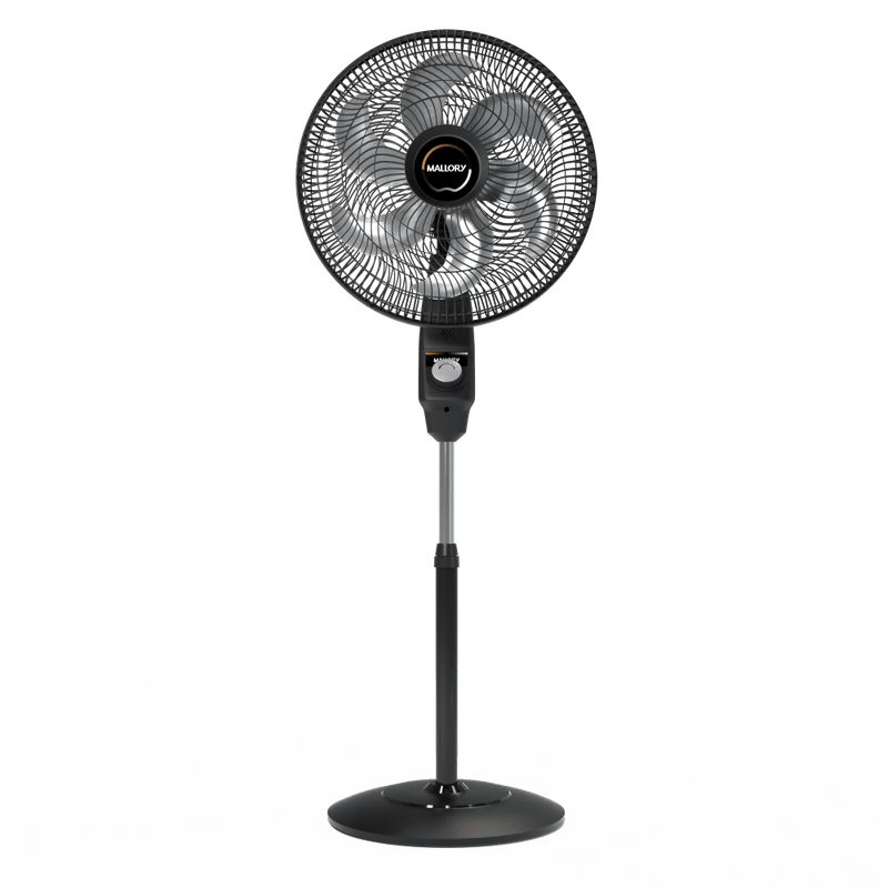 Ventilador de Coluna Eolo Preto c/Grafite 220v