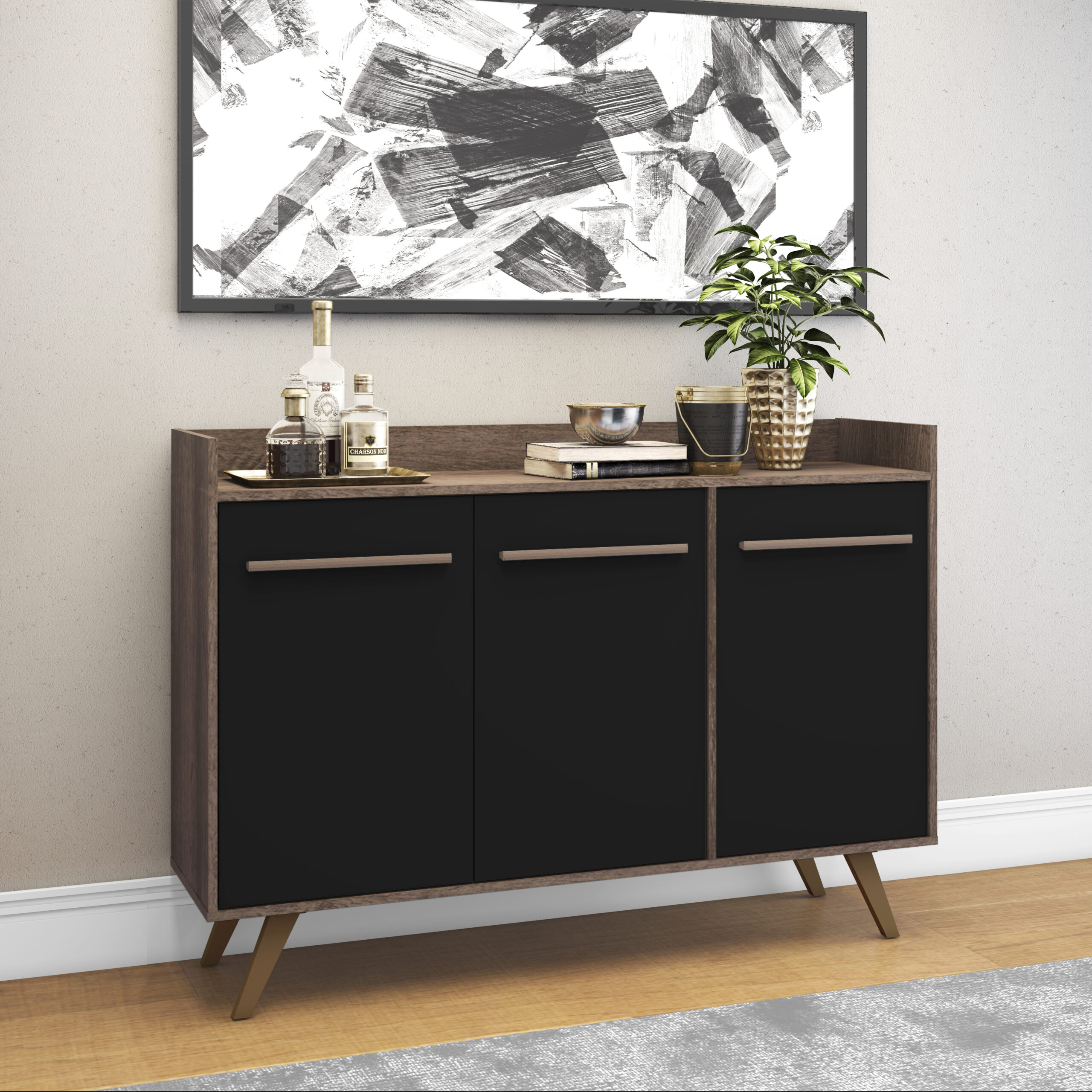 Aparador Buffet RT 3134 com 3 Portas - Imagem 2