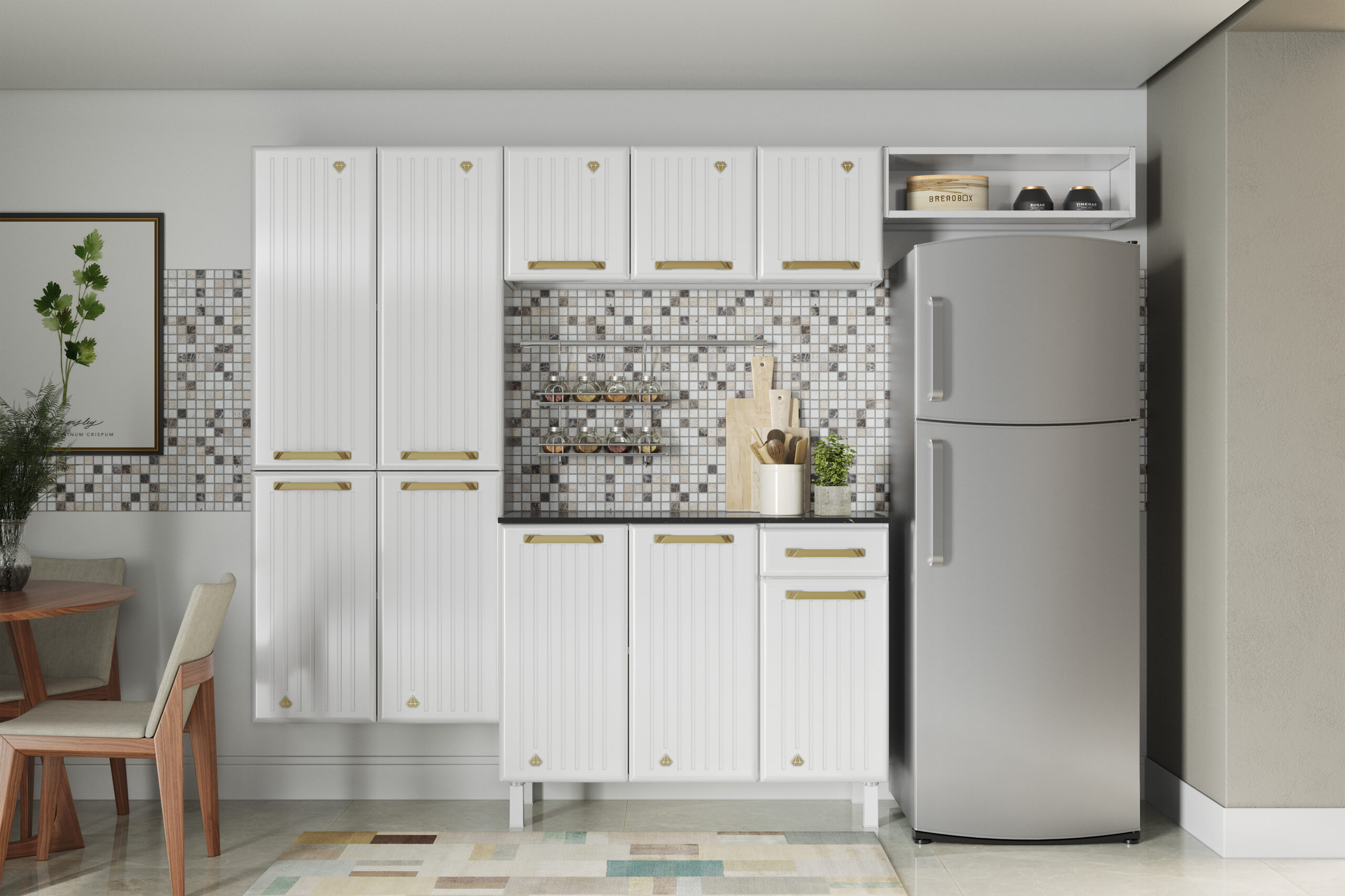 Cozinha Completa Diamante Smart