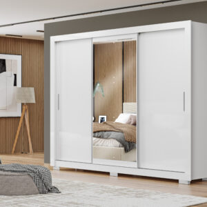 Roupeiro Manchester com 3 Portas e 4 Gavetas