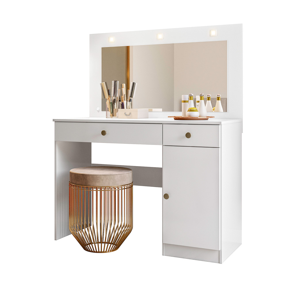 Cômoda Camarim Bella com 1 Porta e 2 Gavetas - Imagem 3