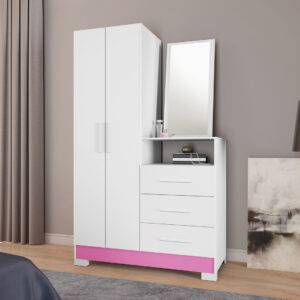 Cômoda NT 5165 com 2 Portas e 3 Gavetas