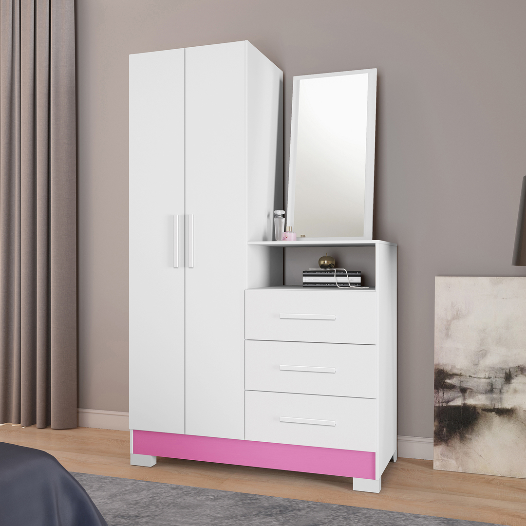 Cômoda NT 5165 com 2 Portas e 3 Gavetas