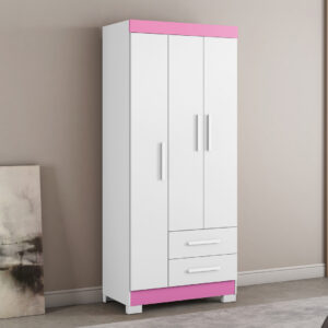 Roupeiro Notavel NT 5000 com 3 Portas e 2 Gavetas