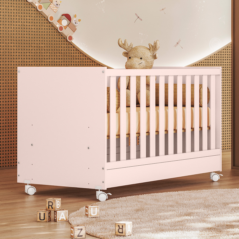 Berço Mini Cama Doce Sonho 4020 c/Rodízios - Imagem 4