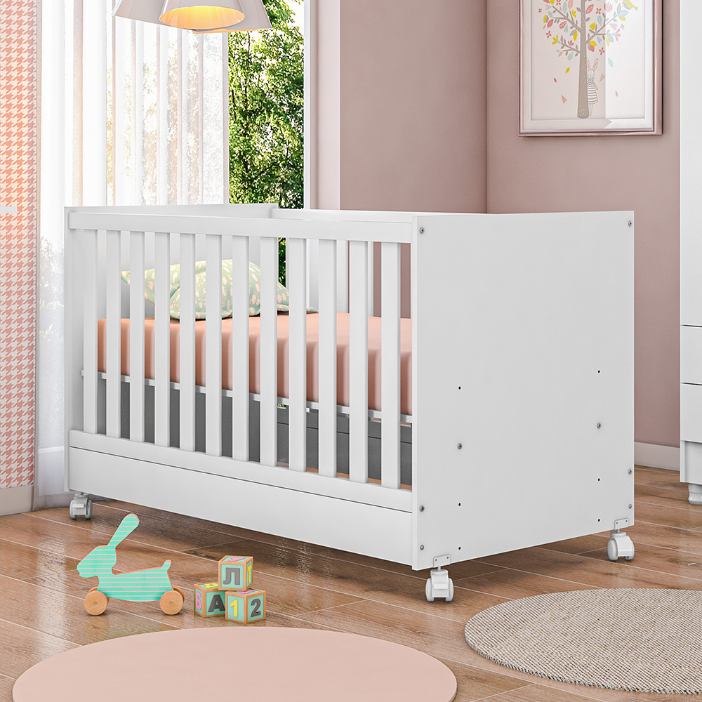 Berço Mini Cama Doce Sonho 4020 c/Rodízios - Imagem 2