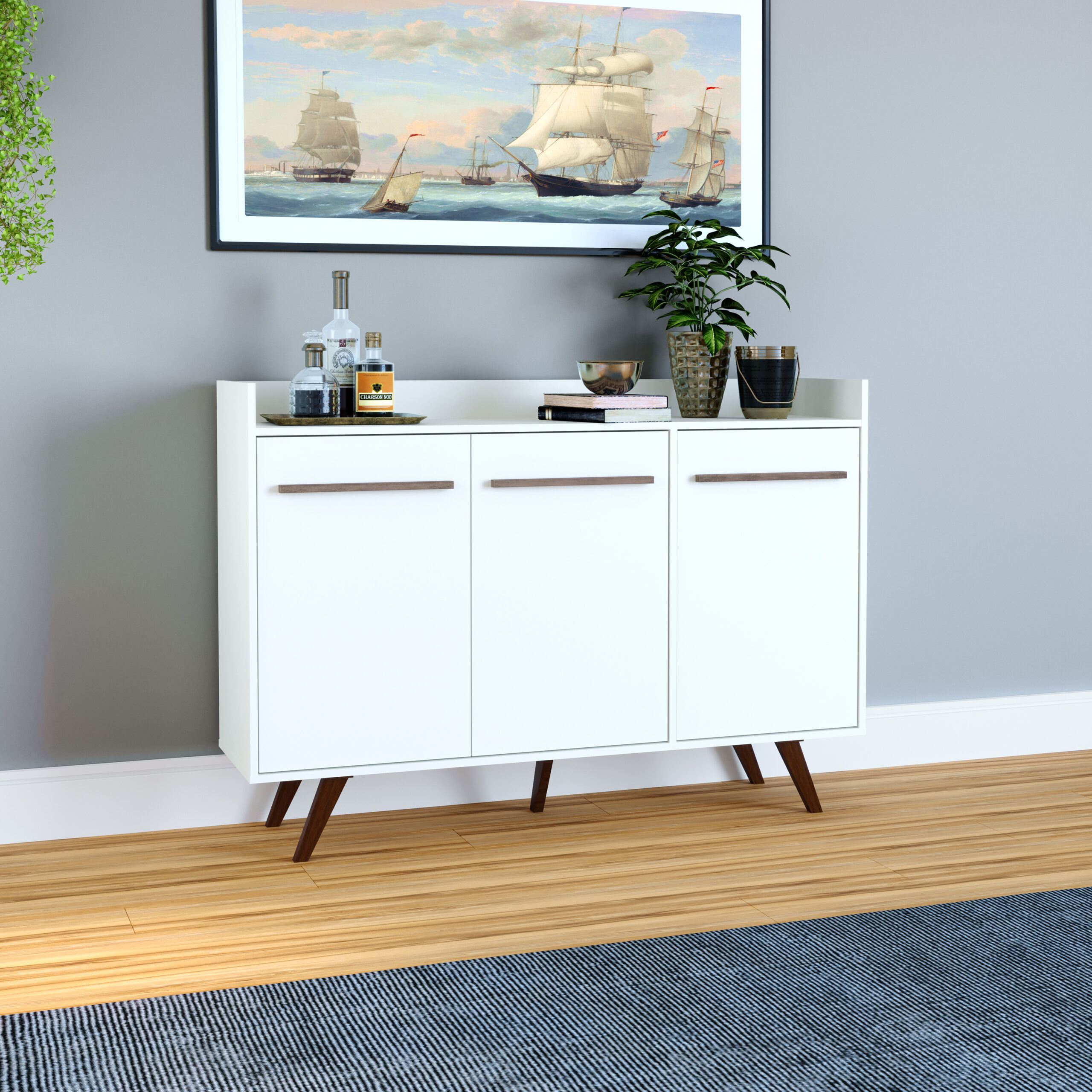 Aparador Buffet RT 3134 com 3 Portas – Ley Móveis
