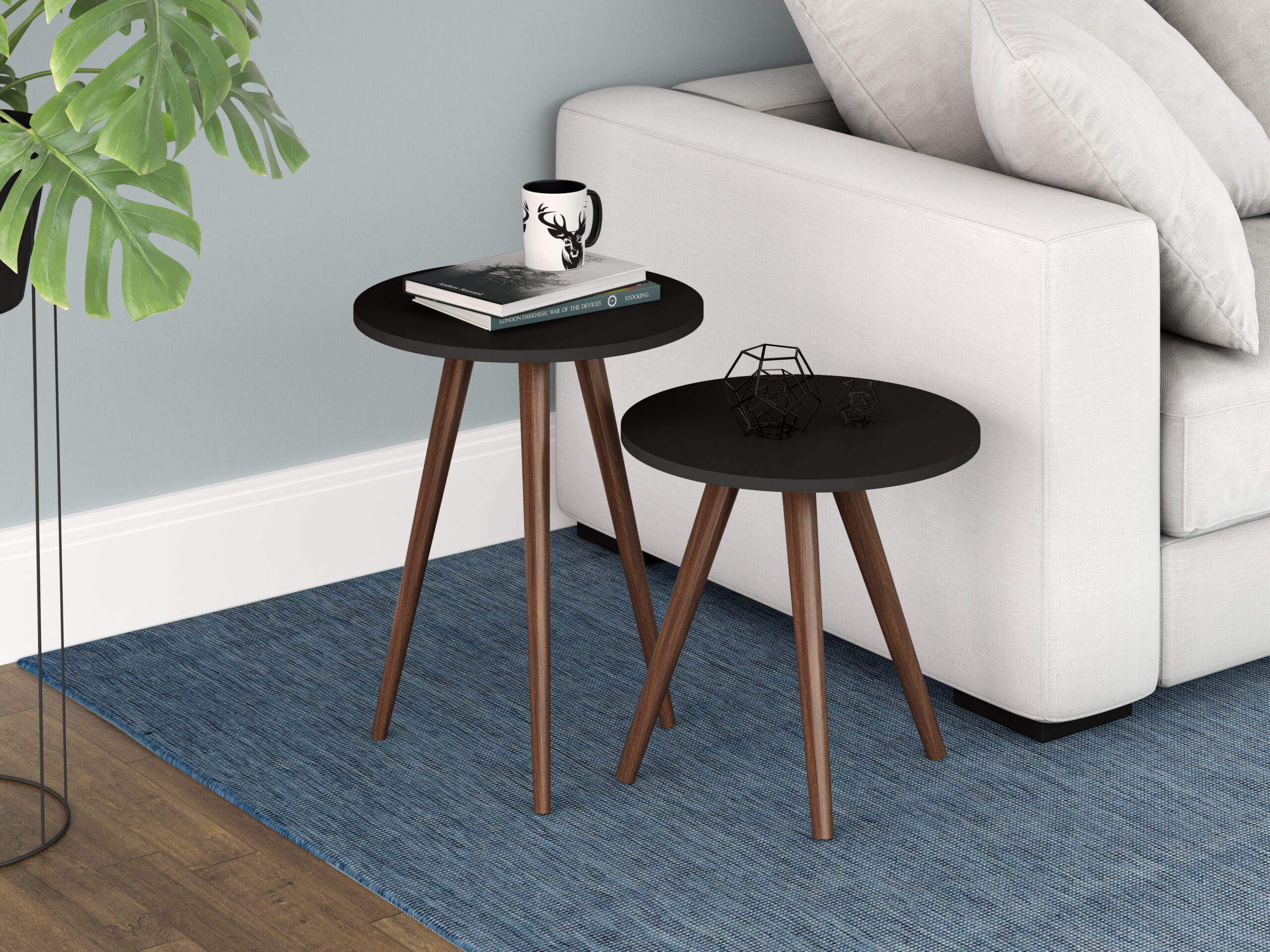 Conjunto com 2 Mesas de Apoio RT 3152 - Imagem 2