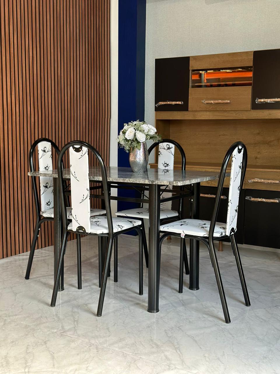 Mesa Retangular Michelly c/4 Cadeiras - Imagem 3