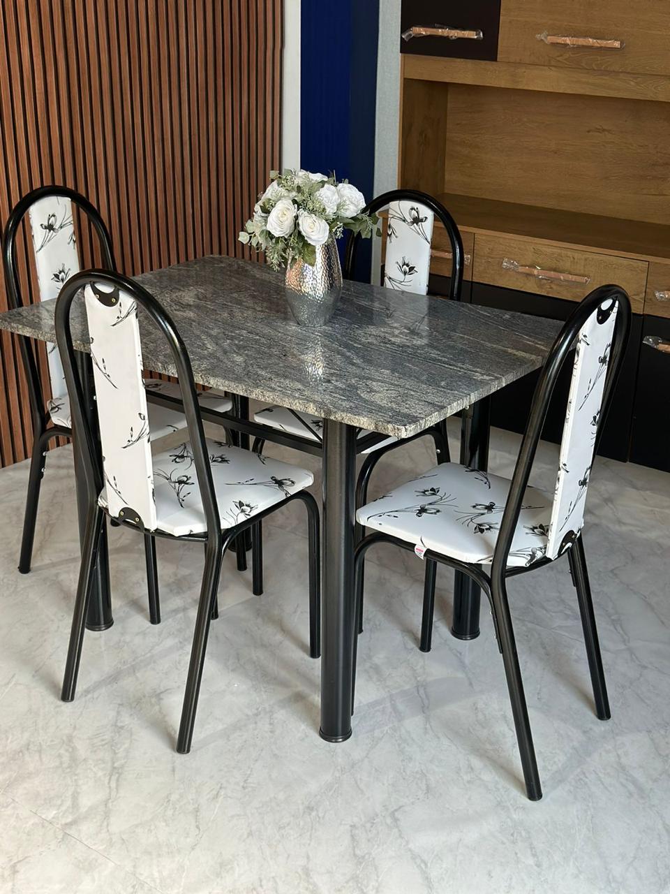 Mesa Retangular Michelly c/4 Cadeiras - Imagem 4
