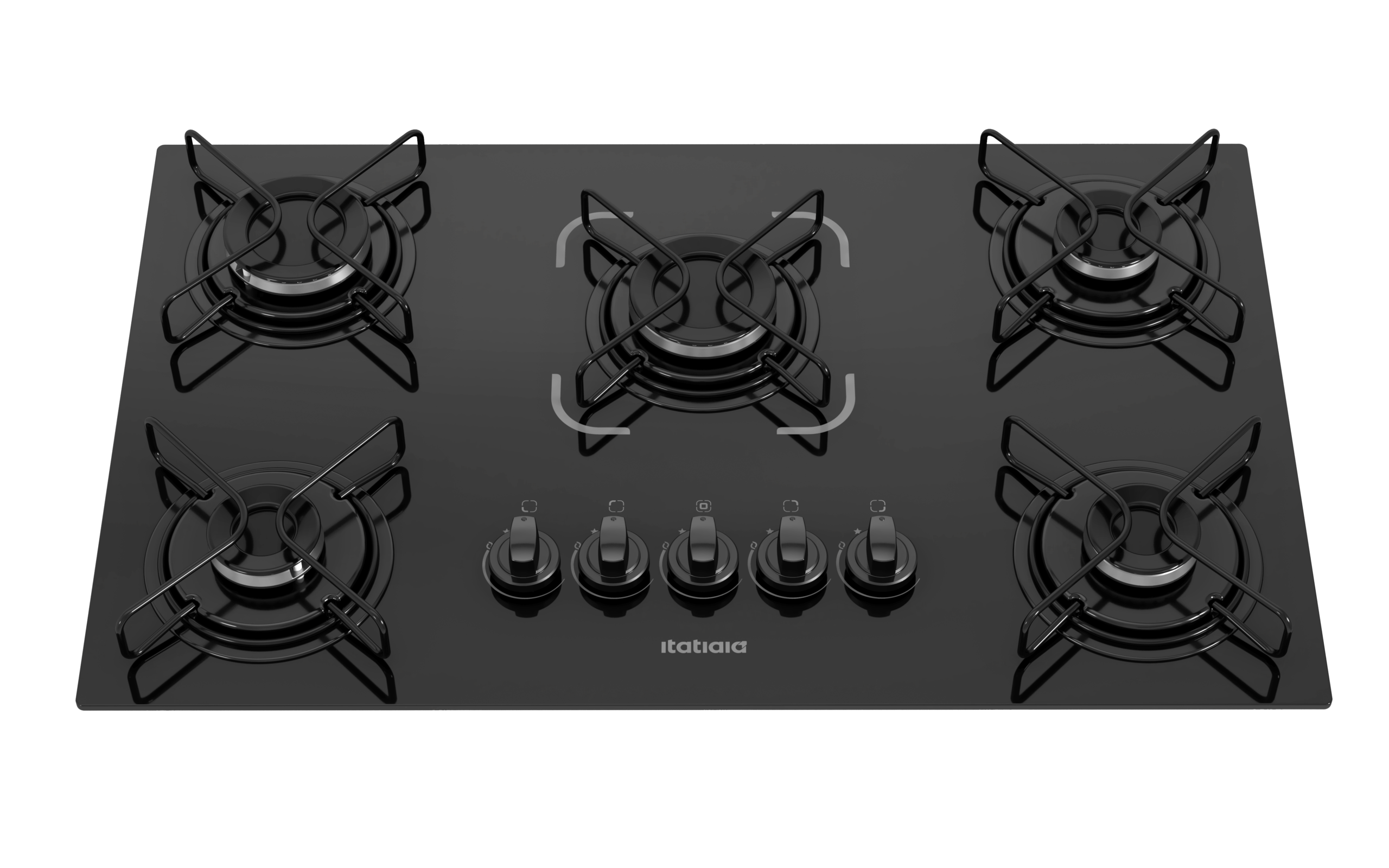 COOKTOP ITATIAIA ESSENCIAL 5Q 127/220V PRETO - Imagem 2