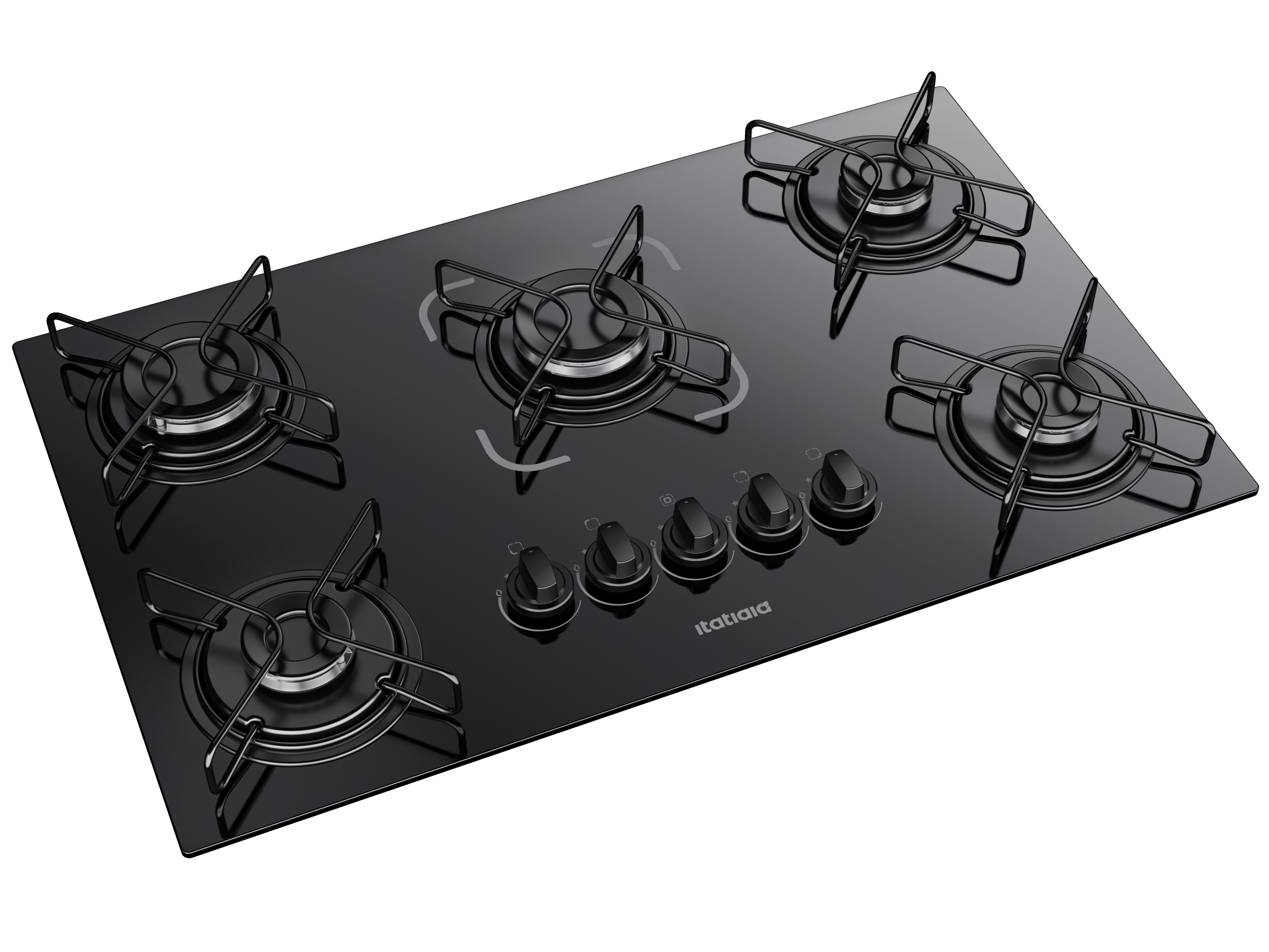 COOKTOP ITATIAIA ESSENCIAL 5Q 127/220V PRETO - Imagem 3