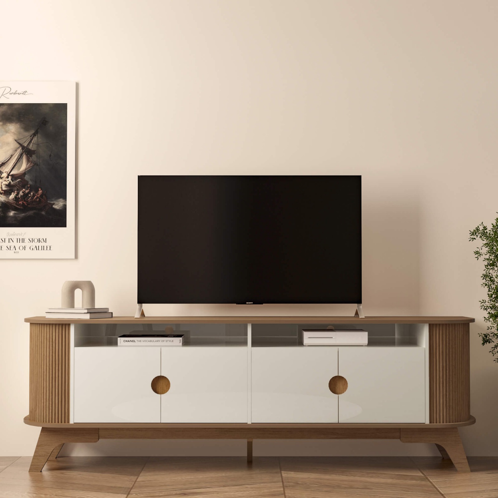 Rack Vivaldi P/ Tvs de Até 86 Polegadas